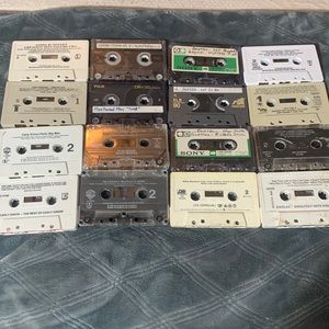 Vintage Cassette tape lot
